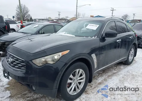 2009 Infiniti Fx35 z USA, uszkodzony, nr VIN JNRAS18W59M156280